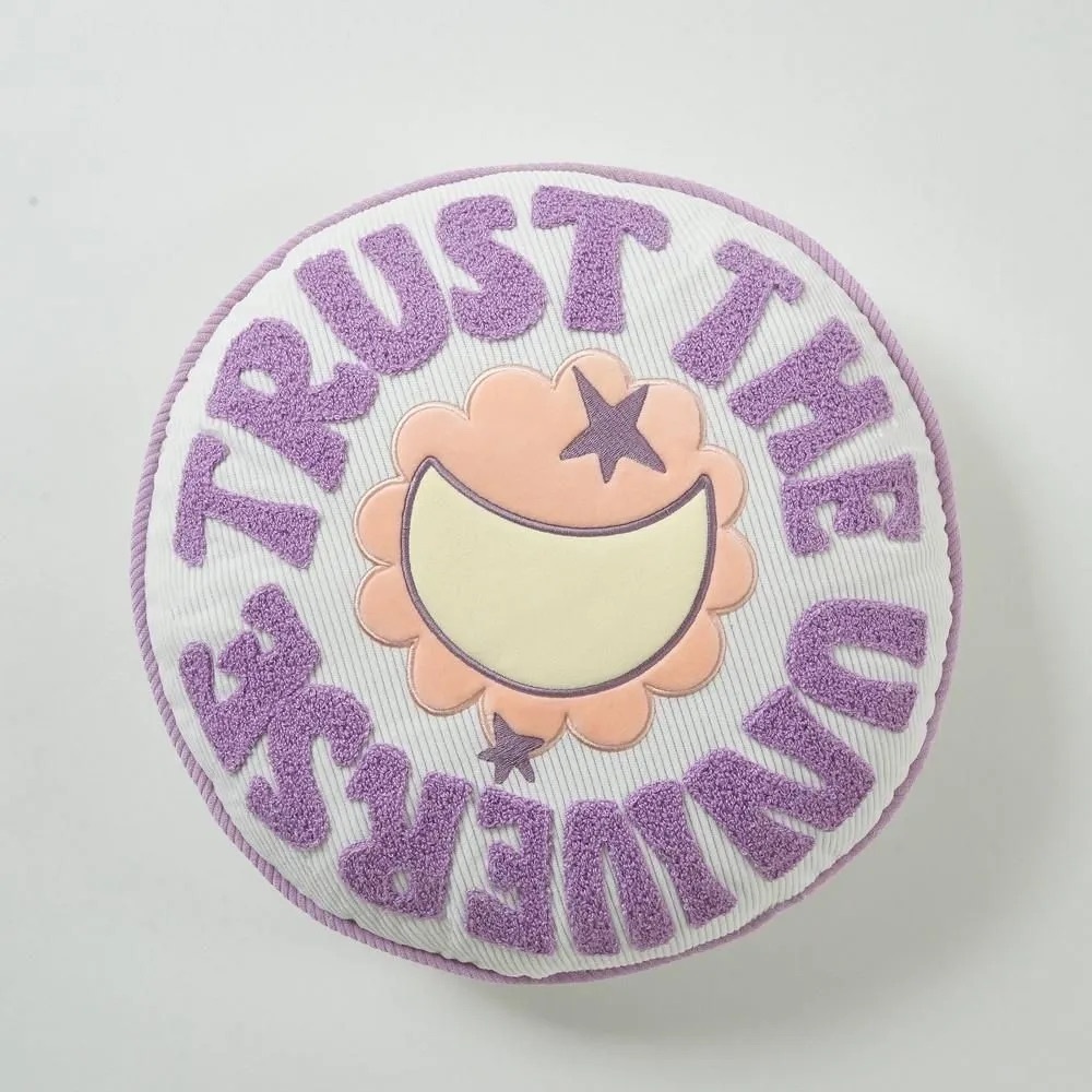 NEW 16x16 Cozy Bliss Trust The Universe Teen Decorative Pillow